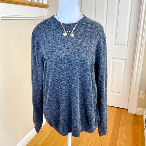 J. McLaughlin Tops - J. McLaughlin Sweater Sweatshirt in Gray Cotton (L)
